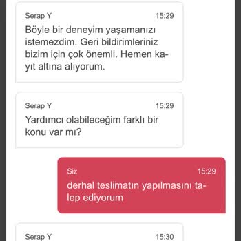 Yemeksepeti Teslimatı Yapılmayan Siparişler