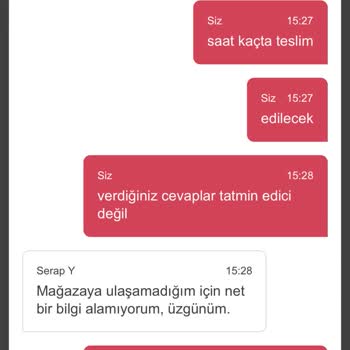 Yemeksepeti Teslimatı Yapılmayan Siparişler