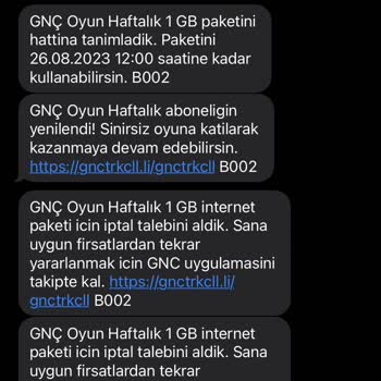 Turkcell İptal Ettiğim Servisten Her Hafta Ücret Tahsil Ediyor!