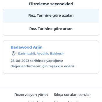 Otelz.com Değerlendirmemizi Yayımlamıyor.