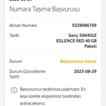 Vodafone Başvurunuz Alındı Diyor Ama Hat Açılmadı
