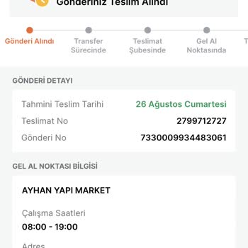 Trendyol Siparişim Teslim Edilmedi