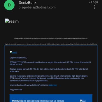 Denizbank Kredi Kartı Kapatma Rağmen Borç Var Diyor