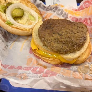 Burger King Bu Kadar Küçük Porsiyon Ve Kötü Bir Köfte Olamaz