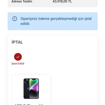 Haksızca İptal Edilen Ürün Ve Media Markt In Mağdur Etmesi