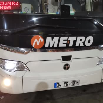 Metro Otobüs Arızalı Yola Çıkarıldı