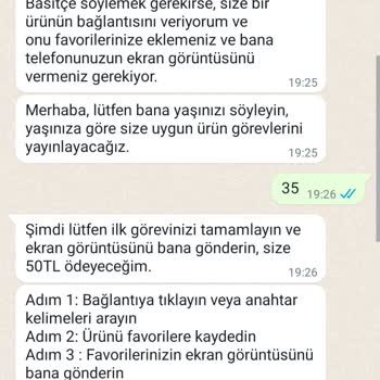 Trendyol Sözde Görev WhatsApp Üzerinden Ve Telegram