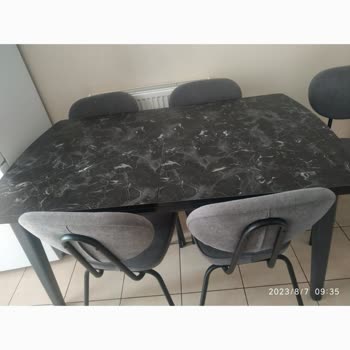 Vilinze Mobilya Vilinze Altılı Masa Takımı