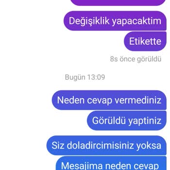 Duru Tasarım (Instagram) Paramı İade Edin