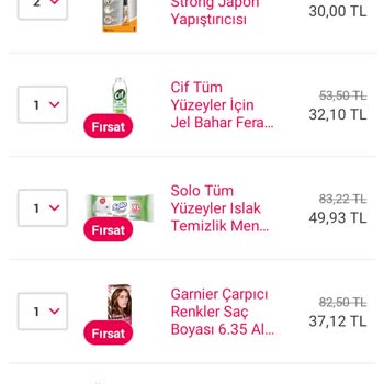 Yemek Sepeti. Toplam Tutarın Fazla Takipsizlik