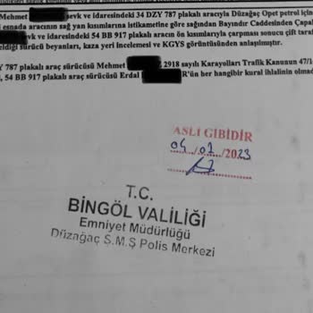 Quick Sigorta Sanki Ben Değil Karşı Taraf Mağdur