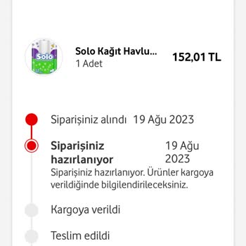 Bizco Ve Vodafone Siparişimi Göndermedi, Şikayetvar'ı Dikkate Almadı.