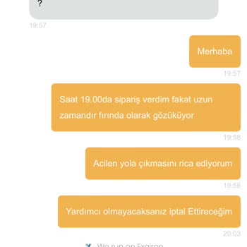 PizzaLazza Sipariş 2 Saatte Geldi.