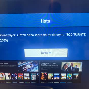 Samsung TV Tod Uygulamasını İndirmiyor