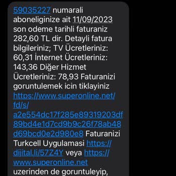 Turkcell İlk 2 Ay Ücretsiz Aboneliğe İlk Aydan Çıkan Fatura