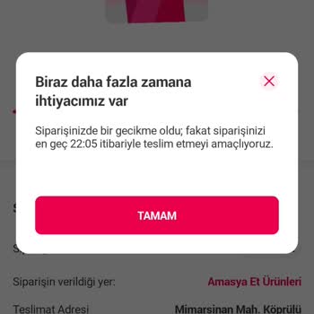 Amasya Et Ürünleri Ve Yemek Sepeti İkilisi