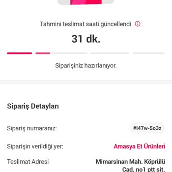 Amasya Et Ürünleri Ve Yemek Sepeti İkilisi
