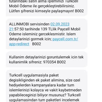 Turkcell Mobil Ödemeden Bilgisiz Para Çekilmesi Ve Faturaya Yansıtılması