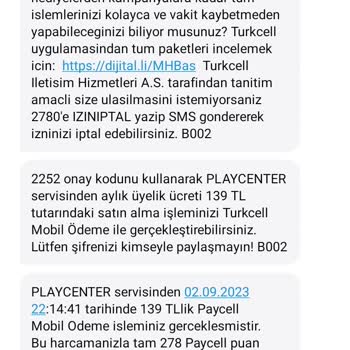 Turkcell Mobil Ödemeden Bilgisiz Para Çekilmesi Ve Faturaya Yansıtılması