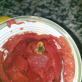 Tamek Salca İçinden Değişik Bir Şey Cıktı