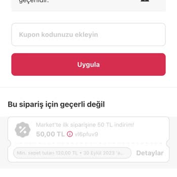 Yemeksepeti'nin Kuponları Bilerek Kullandırtmaması