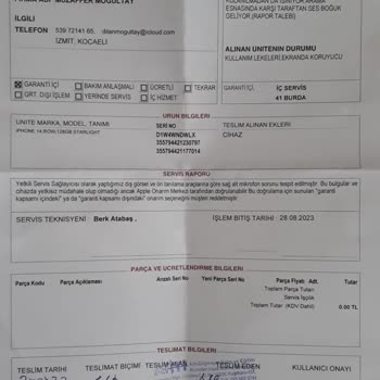 Trendyol'dan Aldığım Ürünün Arızalı Çıkma Sonucu Değişim İstemem