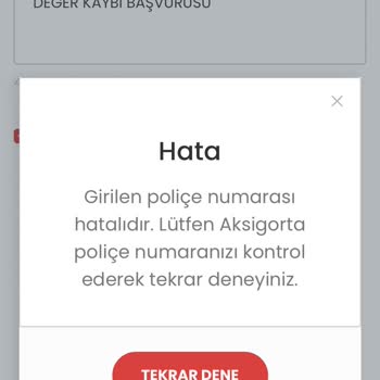Aksigorta Değer Kaybı Başvurusunda Trafik Police No Hatası