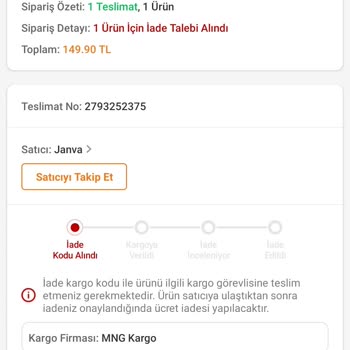 MNG Kargo Hakkında Şikayetçiyim Sorumsuz Çalışan Bir Şirket