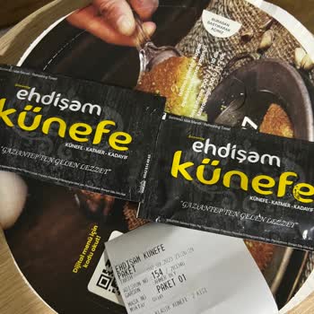 Ehdişam Künefe Kapı Müşterisine Zerre Önem Vermiyorlar!