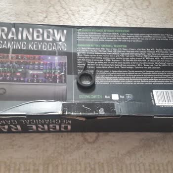 Gamepower Ogre Rainbow Klavye Artık Farklı Tuşlarda Sorun Çıkarıyor!