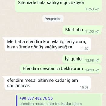 Arya Gross Siparişim Teslim Edilmedi, Param İade Edilmedi