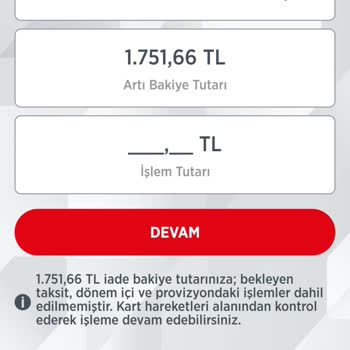 Ziraat Bankası Artı Bakiye İadesi