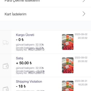 Gardrops Shipping Violation Adı Altında Para Kesintisi