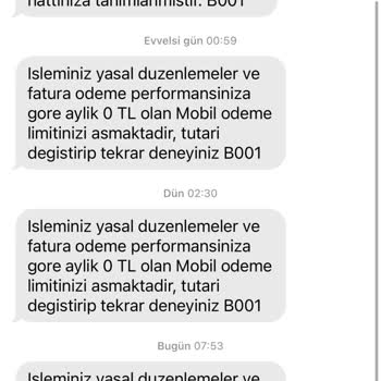 Türk Telekom Yasal Düzenleme Mesajı