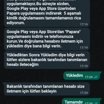 Papara Anonim Şirketi Şikayet