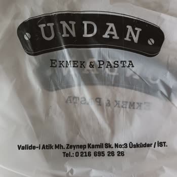 Undan Fırın-Cafe-Pasta (Üsküdar) Fiyatların Yüksek Oluşu Ve Fiş Verilmemesi