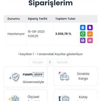 Ruum Store Ücret İadesi Yapılmaması