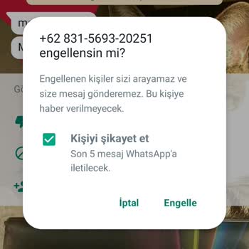 WhatsApp Anlamsız Ve Hayalet Mesaj