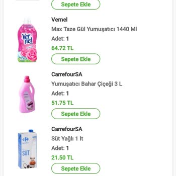 Carrefour SA Siparişim İptal Edilip Fiyat Arttırıldı