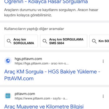 AloBaby Km Sorgulama İşlemi
