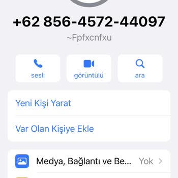 WhatsApp Yabancı Numaradan WhatsApp Mesajı