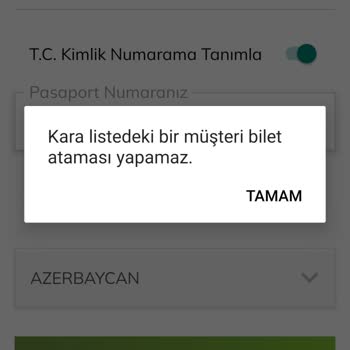 Passolig Kara Listeye Düşmek