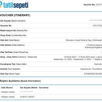 Tatilsepeti.com 2 Kez Mağduriyet Yaşattı
