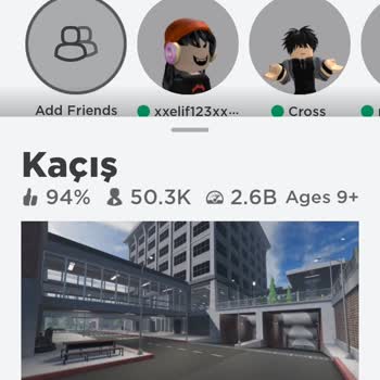 Roblox Bazı Oyunlara Girememe