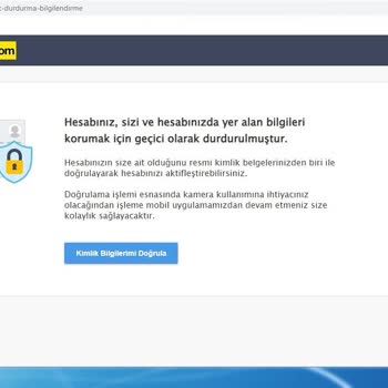 Sahibinden Kimlik Doğrulama Uygulaması Saçmalığı