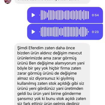 Semraboutique Defolu Elbise Gönderdiler. Geri Değişim Yapmadılar