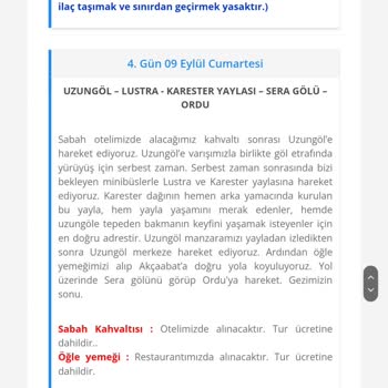 Maxi Gezi Ekstra Tur Bilgilendirilmesi Yapılmıyor