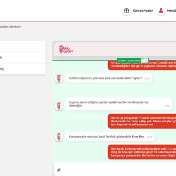 Tıkla Gelsin Kampanya Sorunu Ve Canlı Destek Yetersizliği