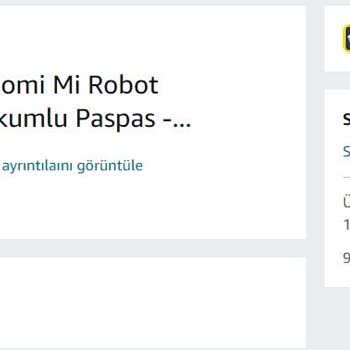 Amazon.com.tr Sattığı Ürüne Sahip Çıkmıyor
