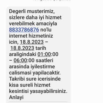 TTNET Sabit İnternet Hizmeti Vermiyor